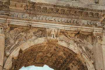 Arch of Tito - Rome Italy