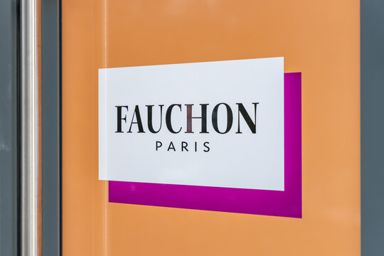 Fauchon Sign At The Entrance Of The Store