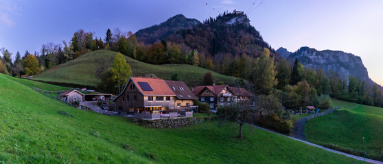 Panorama Mit Dem Staufen Dem