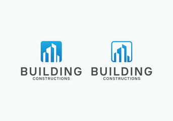 Architect house logo, architectural and construction logo design 1