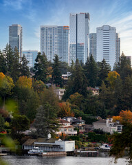 Bellevue Washington City Skyline