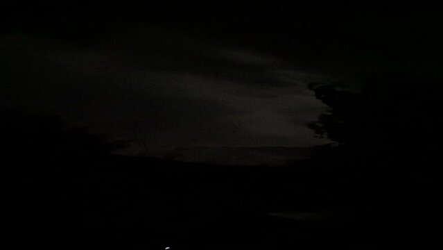 Eclaires de nuit dans les C&eacute;vennes, Occitanie