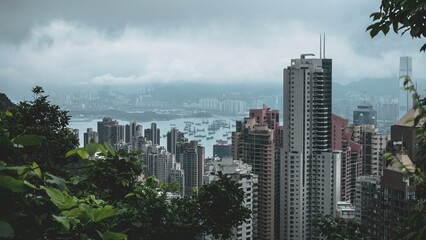 Skyline of Hongkong