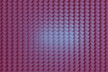cubic background 3d rendering geometric pattern with blue middle light