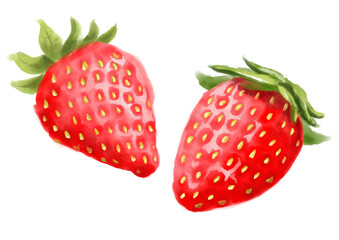 水彩のいちご01_1