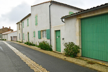 Fototapeta na wymiar Sainte Marie de Re; France - october 25 2022 : picturesque village