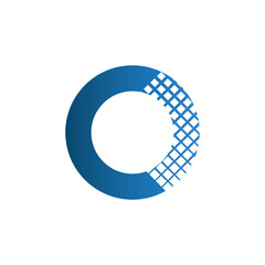 Creative Modern Circle Pixel Logo