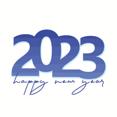 new year wish card minimalist design vector design