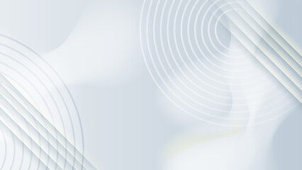 Fototapeta premium White abstract on gray background