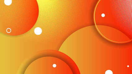 Abstract orange minimal background with geometric creative and minimal gradient concepts, for posters, banners, landing page concept image.