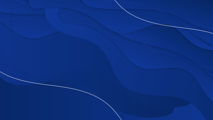 Abstract dark blue minimal background with geometric creative and minimal gradient concepts, for posters, banners, landing page concept image.