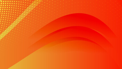 Abstract gradient orange modern design background. Vector abstract graphic design banner pattern presentation background wallpaper web template.