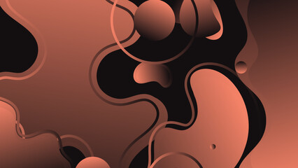Abstract gradient orange modern design background. Vector abstract graphic design banner pattern presentation background wallpaper web template.