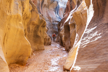 Slot canyon