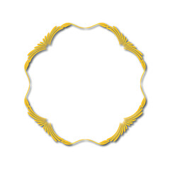 Frame, in the style of an ornament, Vector illustration eps 10, Art.	