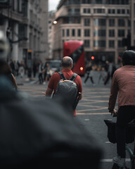 people on bikes in the city