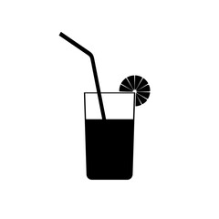 Lemonade glass icon