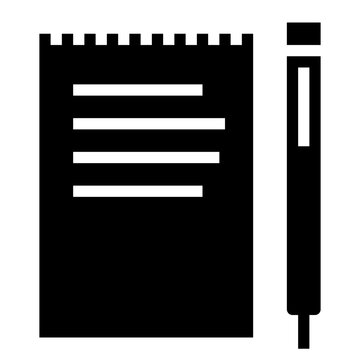 padnote glyph icon style