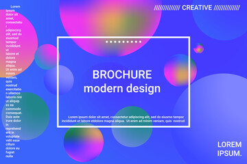 Obraz premium Abstract geometric texture. 3d ball shape gradients for decoration design.