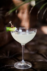 Cocktail in a jazz club 
