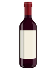 bottle of wine icon.