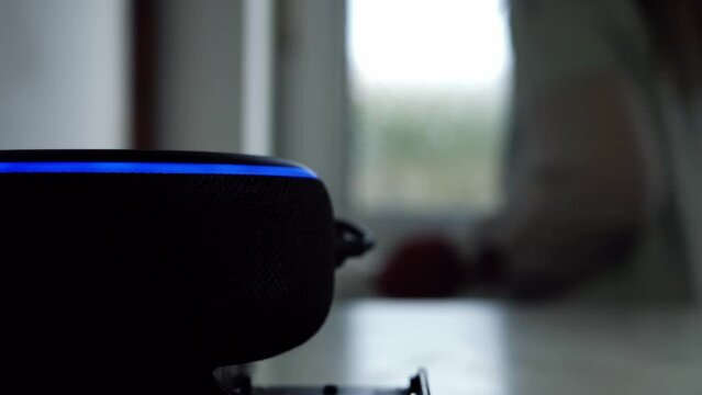 Home smart voice device in home