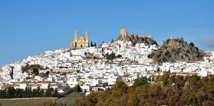 Vista panor&aacute;mica de Olvera, C&aacute;diz, Andaluc&iacute;a, Espa&ntilde;a
