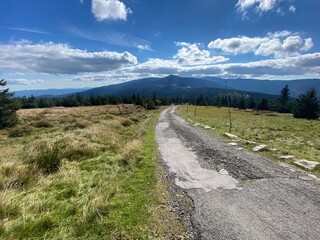 path in the mountains