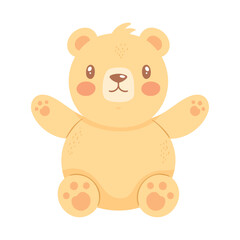little yellow bear teddy
