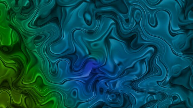 Abstract colorful trendy liquid wavy background, Digital liquid pattern texture background. liquid rainbow effect. Acid marbling holographic mixture.