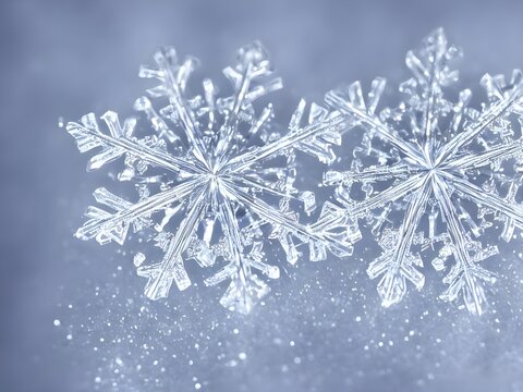 The snowflake crystal is a beautiful thing to behold. It's so intricate and delicate, like a work of art. Every time I see one, I can't help but be amazed at the wonder of nature.