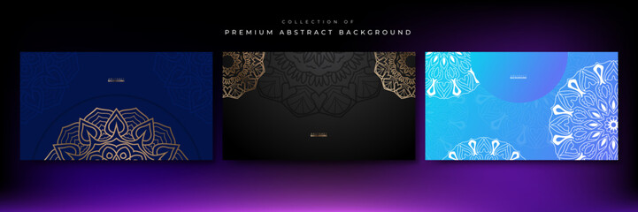 Luxury mandala background with arabesque pattern arabic islamic east style. Decorative meditation ornamental mandala for print, poster, cover, brochure, flyer, banner.
