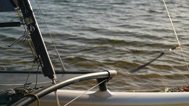 Hobie Cat 14 catamaran - Sportkatamaran - Bevertalsperre K&auml;fernberg H&uuml;ckeswagen