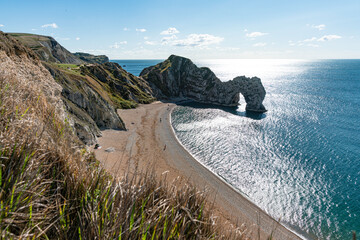 Küstenlandschaft bei Southbourne, England