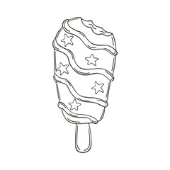 Coloring Illustration in hand draw style