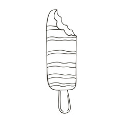 Coloring Illustration in hand draw style