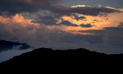 cielo rojo