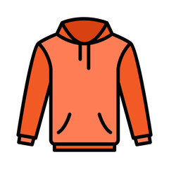 Illustration of Jacket design Icon