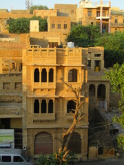 architecture of Rajasthan, view from Sonar Kella, Jaisalmer fort