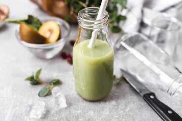 Grüner Kiwi Smoothie