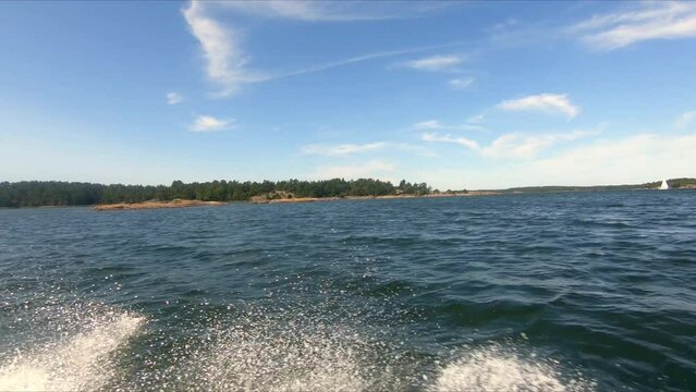 sea in the summer, V&auml;stervik, &Ouml;stersj&ouml;n, Sweden
