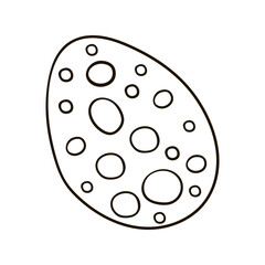 Coloring Illustration in hand drawn style. Children's drawings for your design