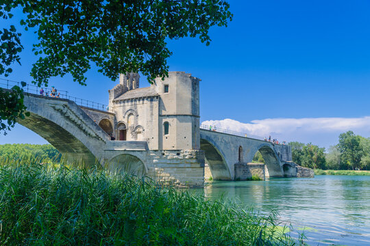 bridge in Avignon, France