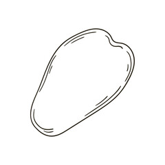 Coloring Illustration in hand drawn style. Children's drawings