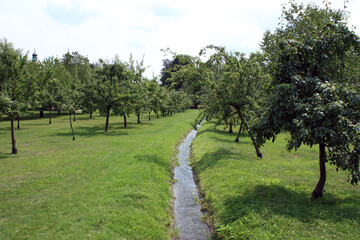Castle Garden of Vrchlabí, Bohemia
