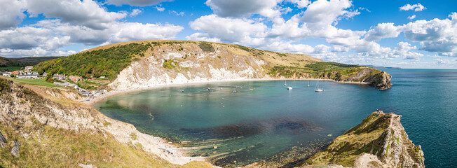 Küstenlandschaft bei Southbourne, England