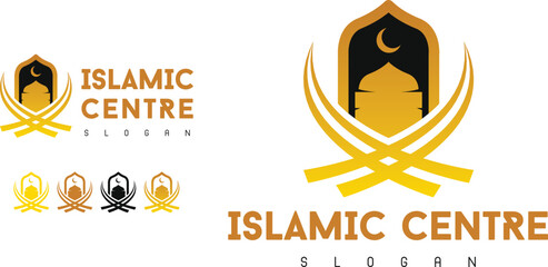 Islamic logo \ Muslim logo \ vector eps
