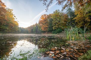 Teich im Herbst