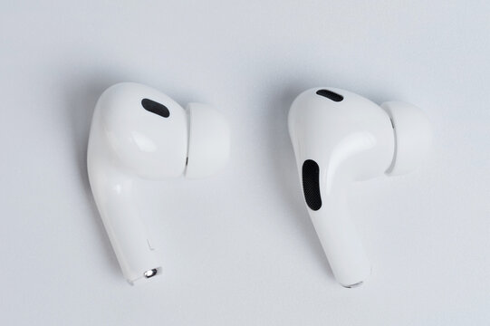 Close Up Of Apple Earpods