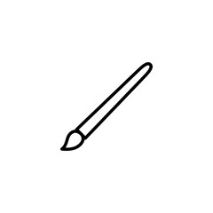 Paint icon vector illustration. paint brush sign and symbol. paint roller icon vector